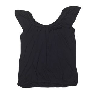 Max Edition Black T-shirt Blouse
